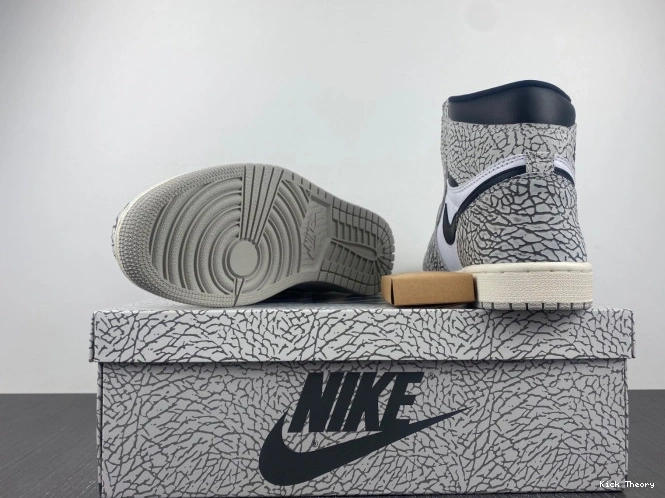 Kick Theory Jordan High White DZ5485-052 1 Cement Air OG 0814